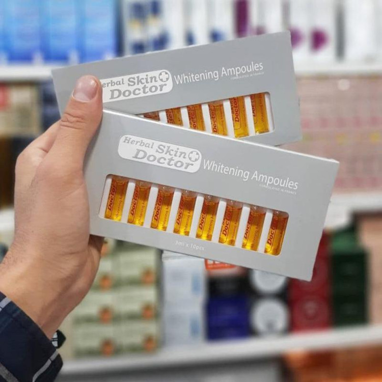 پک ویال روشن کننده صورت دکتر اسکین