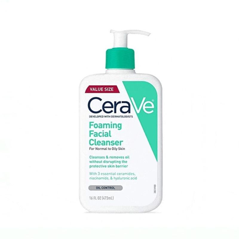 ژل شستشوی پوست چرب و نرمال سراوی حجم 473 میلCerave
