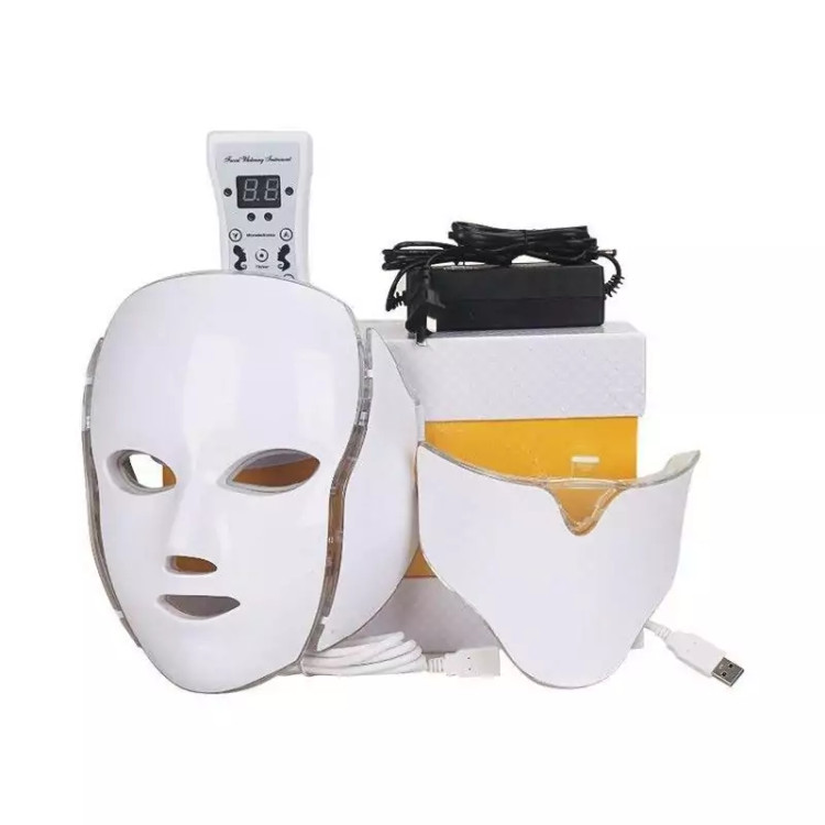 ماسک نقابی صورت و گردن ال ای دی LED facial mask