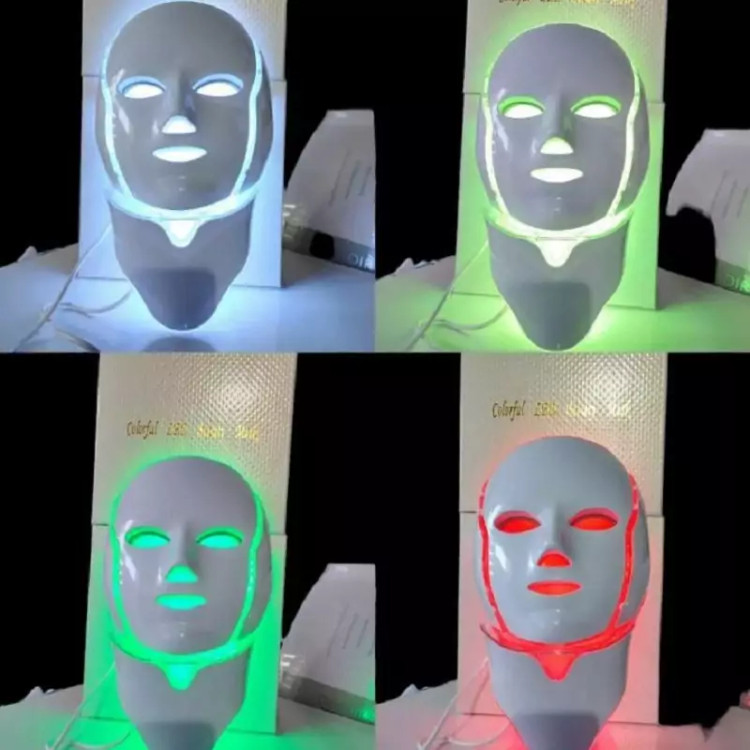 ماسک نقابی صورت و گردن ال ای دی LED facial mask
