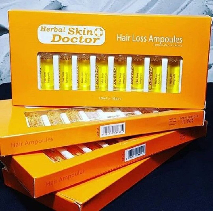 پک ویال مالشی ضد ریزش مو دکتر اسکین