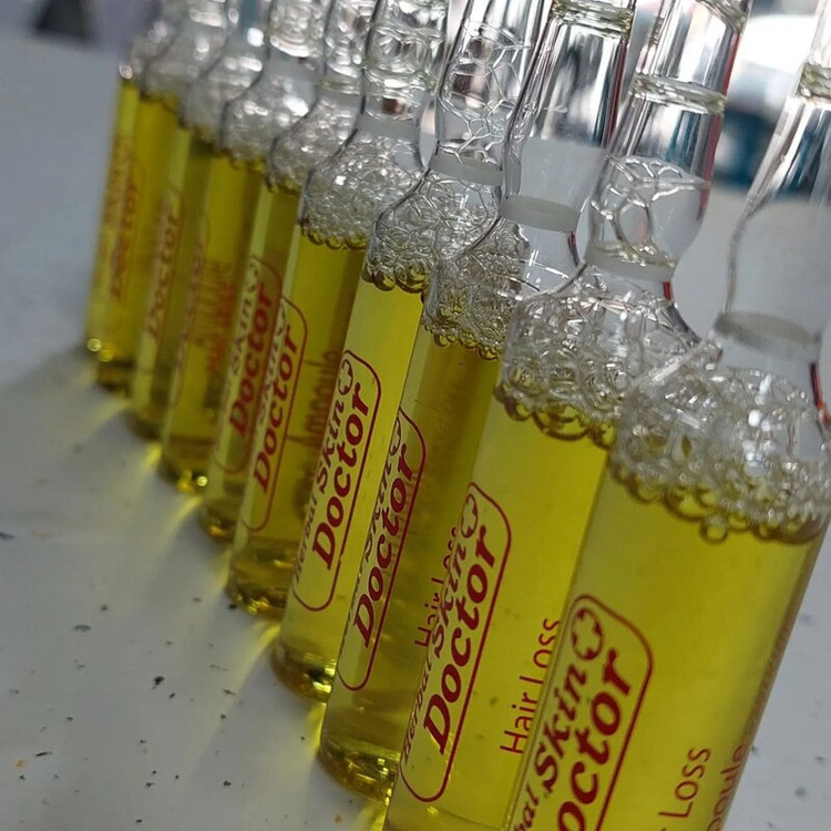 پک ویال مالشی ضد ریزش مو دکتر اسکین