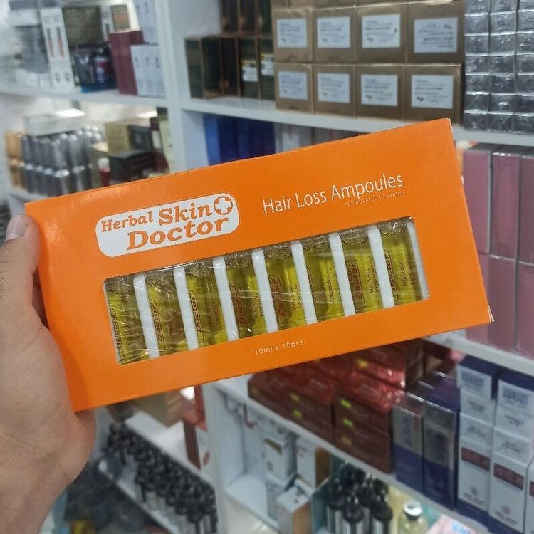 پک ویال مالشی ضد ریزش مو دکتر اسکین