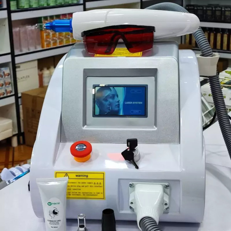 دستگاه لیزر کیوسوئیچ پاک کننده تاتو