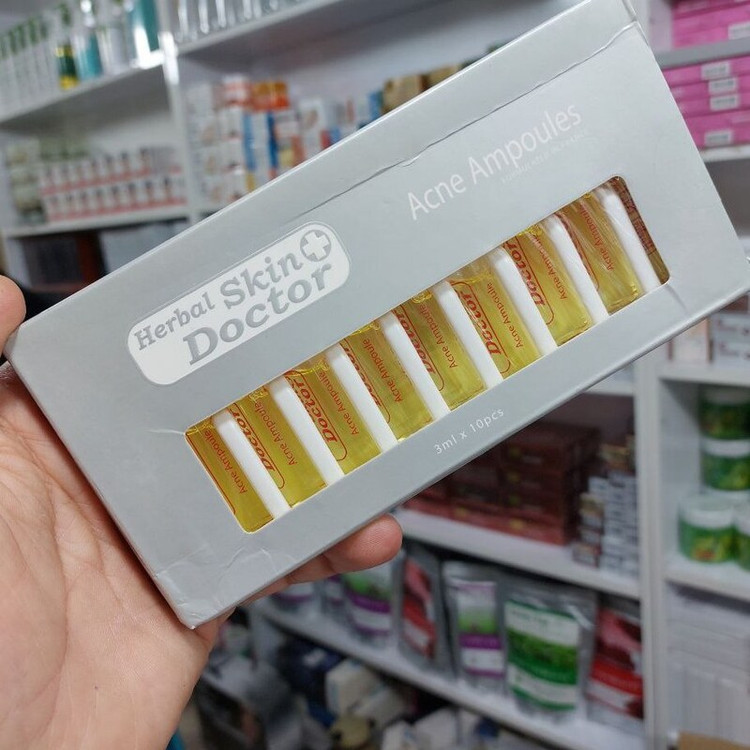 پک ویال ضد جوش