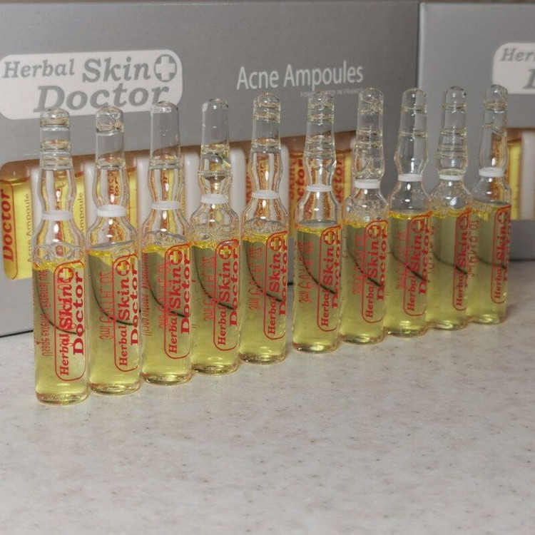 پک ویال ضد جوش