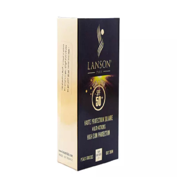 کرم ضد آفتاب رنگی شماره 1 لایت بژ برند لانسون LANSON