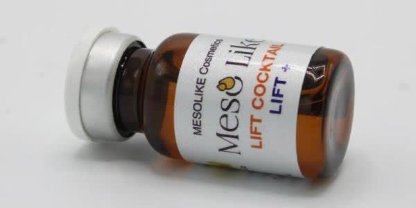 کوکتل لیفت مزولایک اسپانیایی حجم 10 میلی لیتر +Mesolike Lift