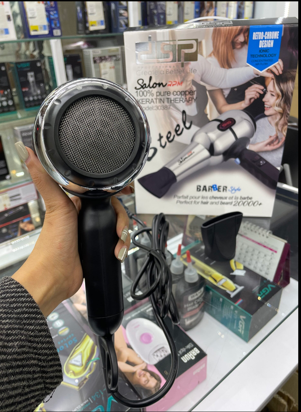سشوار حرفه ای سالنی دی اس پی مدل DSP-30387